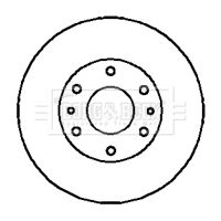 BORG & BECK Piduriketas BBD5123